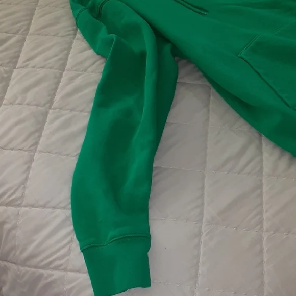 Nike Club Men's Fleece Pullover Green Hoodie - Picture 12 of 16